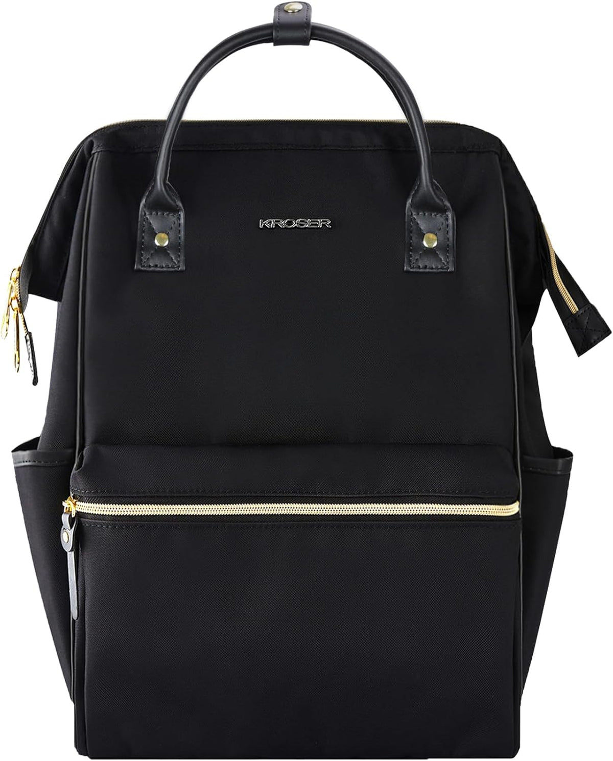 KROSER Mochila para portátil de 17" Mochila elegante repelente...