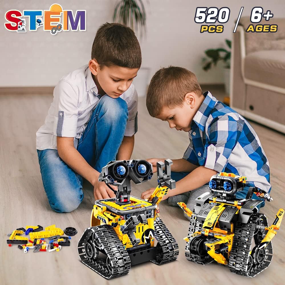 HOGOKIDS Juguetes de construcción robot para niños juego
