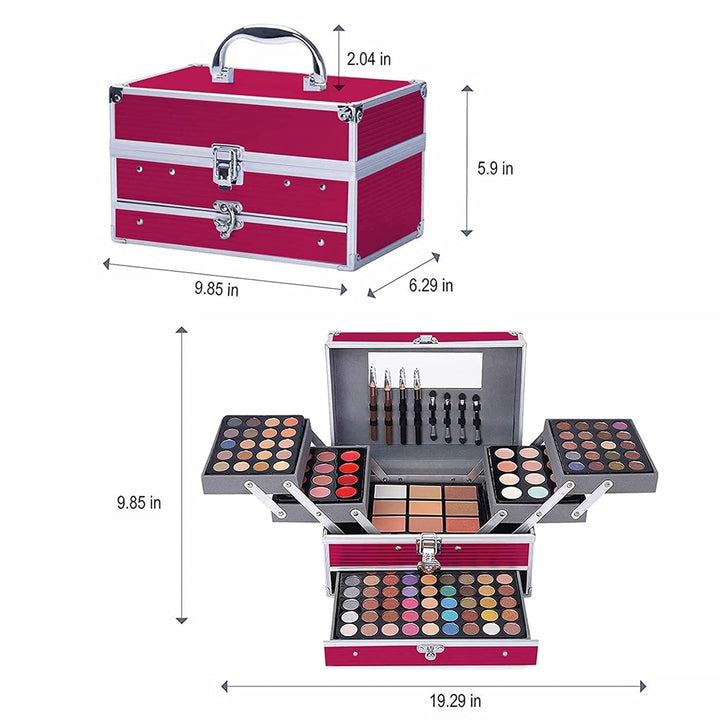 UNIFULL Kit de maquillaje todo en uno de 132 colores para mujeres y...