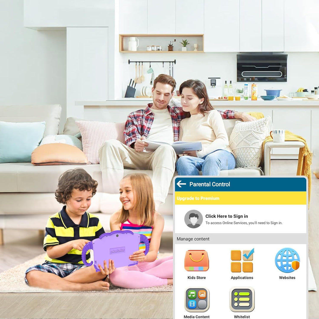 okulaku Tableta para Niños de 7 Pulgadas Tabletas para Niños de 3-7...