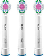 Oral-B PRO cabezal de recambio para color blanco, 3 Count, Blanco
