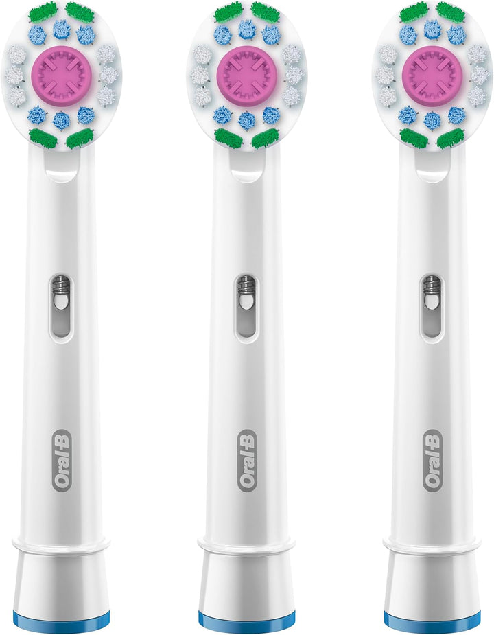 Oral-B PRO cabezal de recambio para color blanco, 3 Count, Blanco