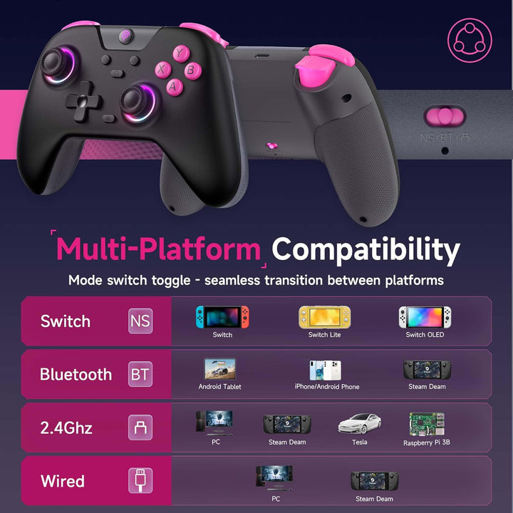 EasySMX X05 2.4g Wireless Gaming Controller for PC\/Steam\/iPhone\/...
