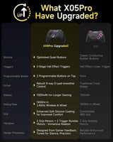 EasySMX X05Pro Wireless PC Controller \u2013 Quiet-Press Buttons, 2...
