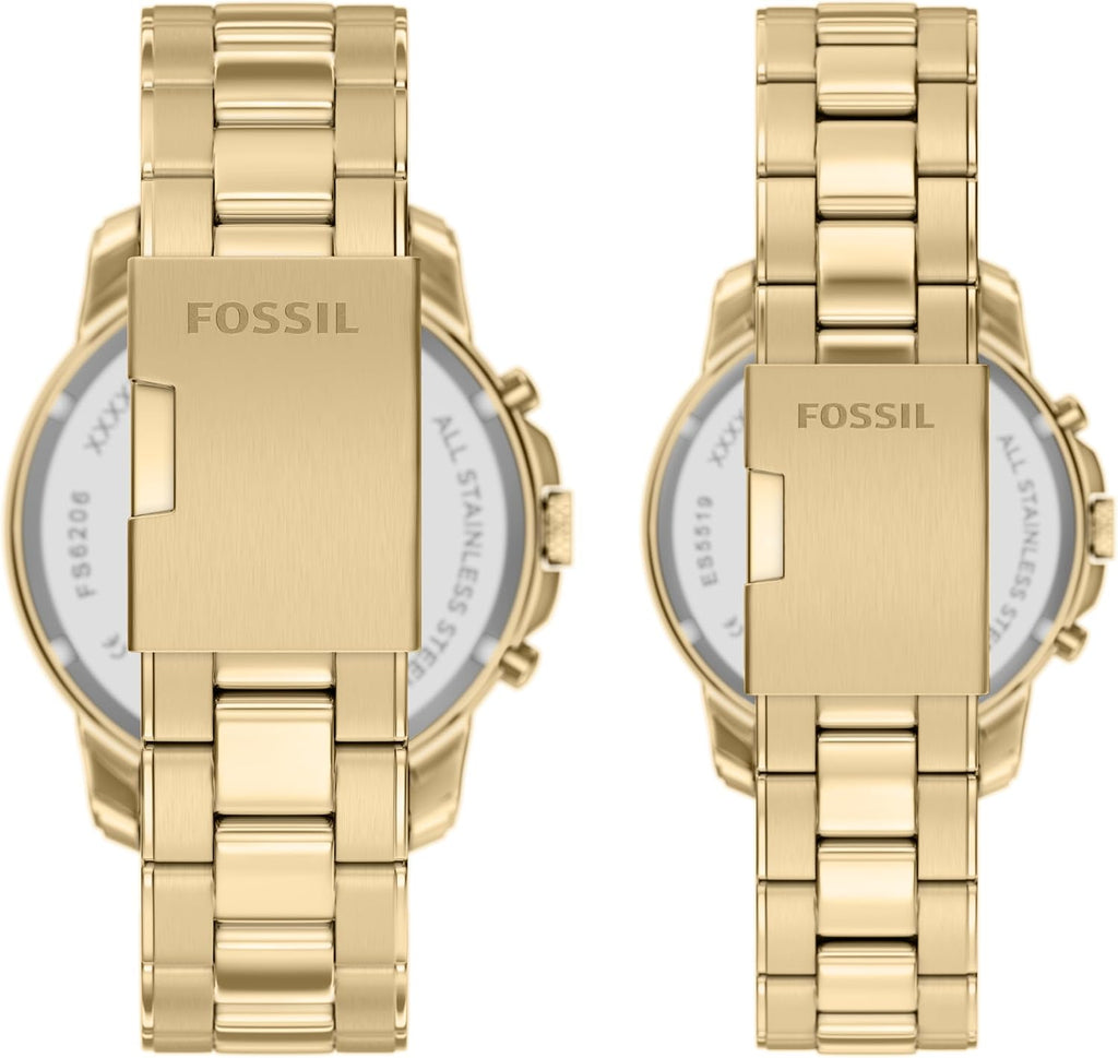 Fossil Reloj para hombre, reloj cronógrafo de cuarzo Grant