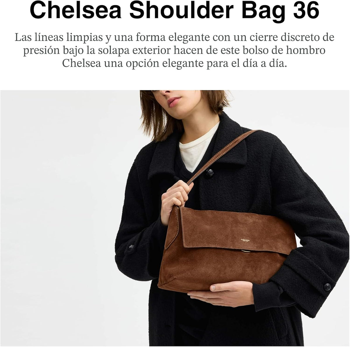 COACH Bolso de hombro Chelsea 36