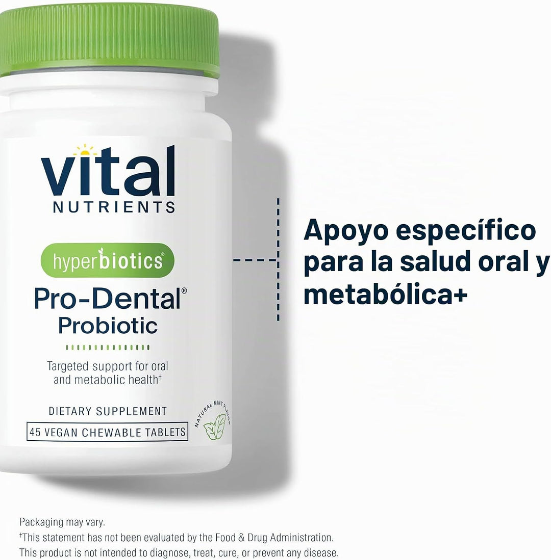 Hyperbiotics Vital Nutrients Pro Dental Probiotic | Probióticos clí...