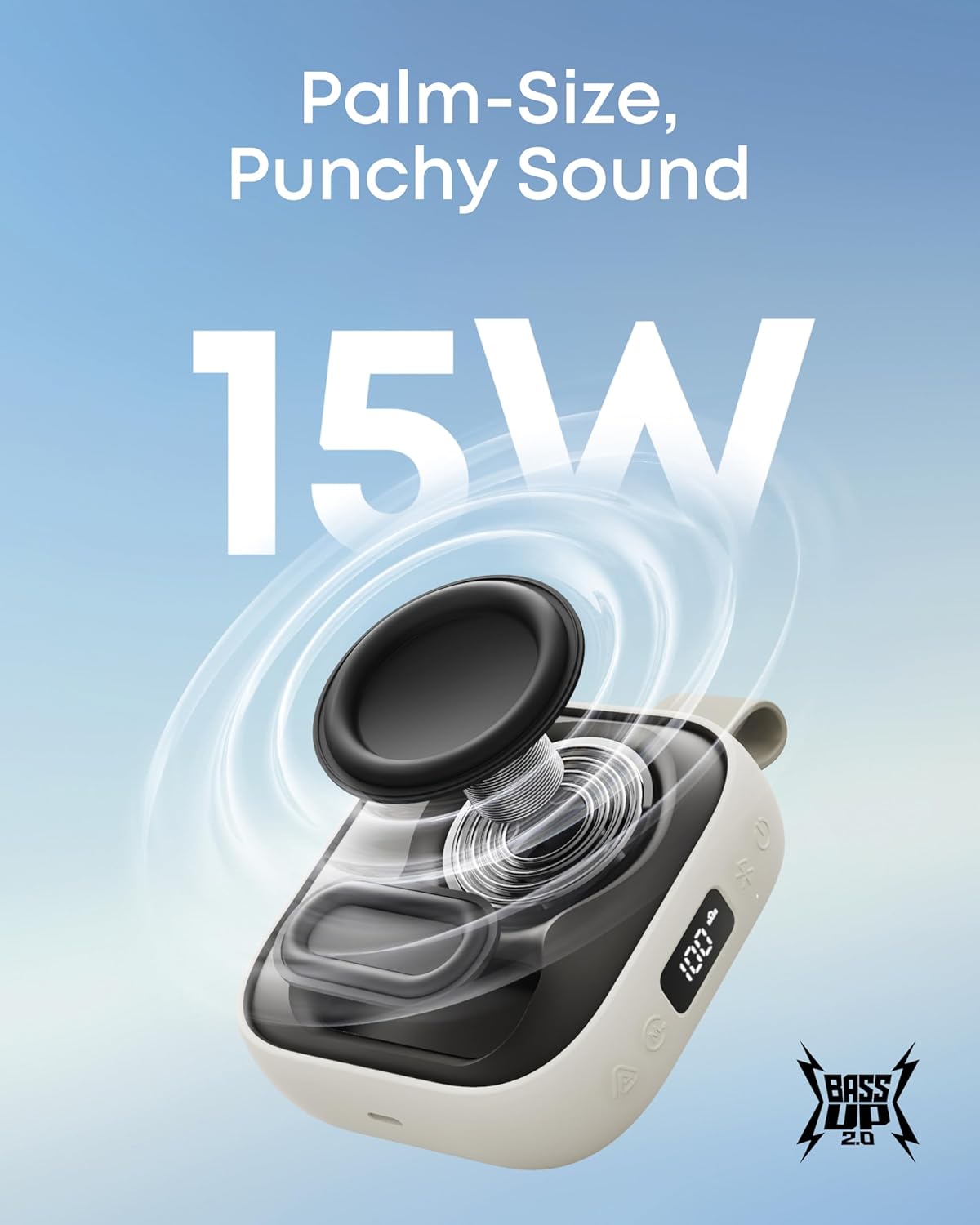 Soundcore Anker Boom Go 3i - Altavoz Bluetooth portátil, sonido pot...