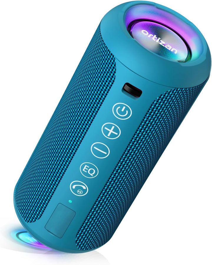Ortizan - Bocinas Bluetooth 5.3 portátiles para exterior, impermeab...