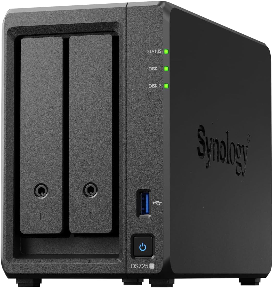 Synology DiskStation DS725+ de 2 bahías (sin disco)