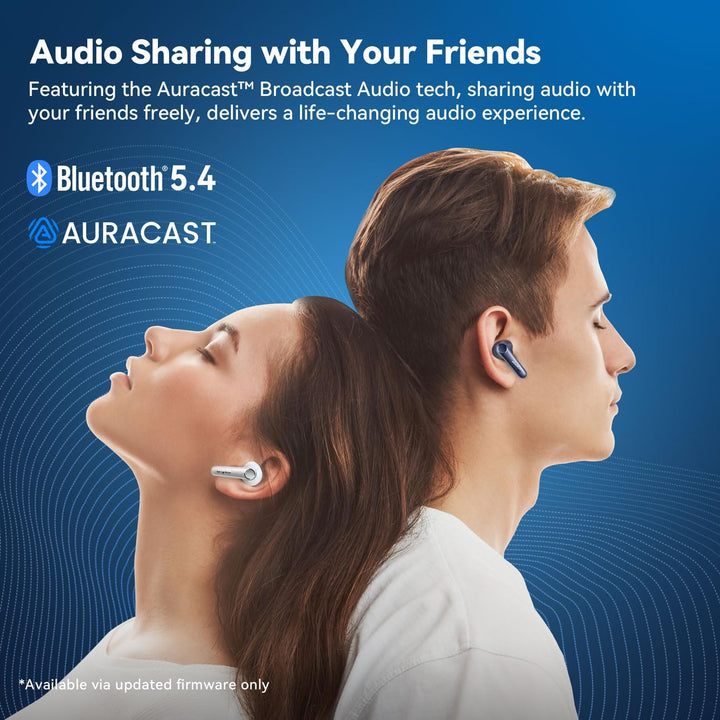 Auriculares inalámbricos EarFun Air Pro 4 con cancelación de ruido...