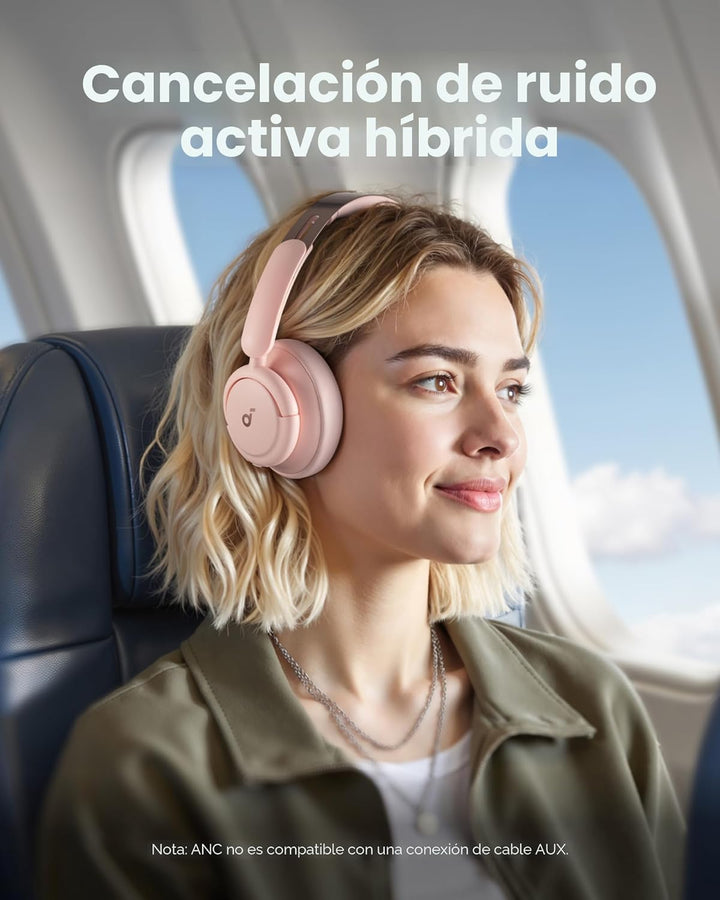 Soundcore Life Q30 de Anker, audífonos híbridos con cancelación act...
