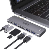 Adaptador USB C para MacBook Pro\/Air M1 M2 M3 2021 2020 2019 13...