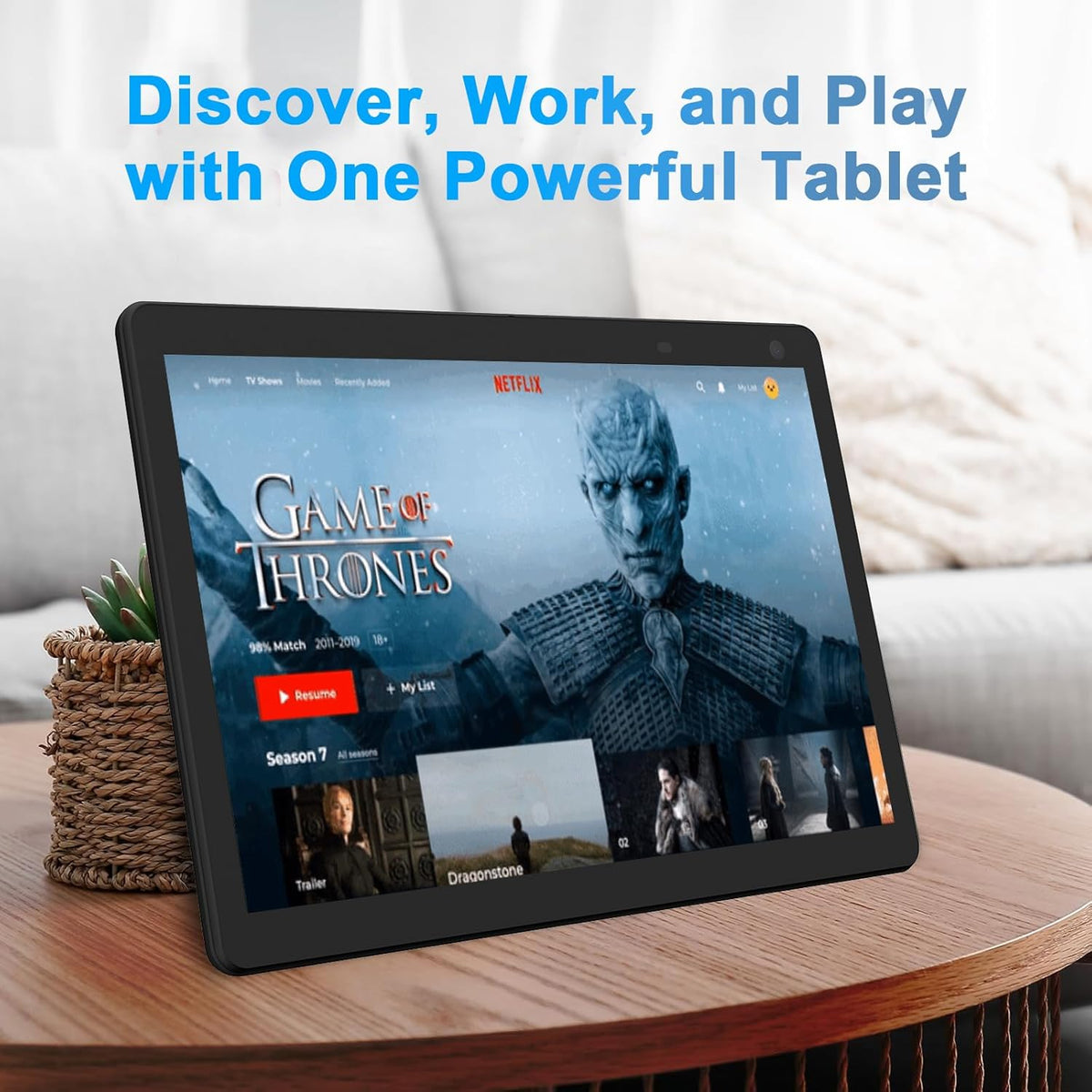 COOPERS Tablet Android de 10 pulgadas, 6 GB de RAM+32 GB ROM tablet...