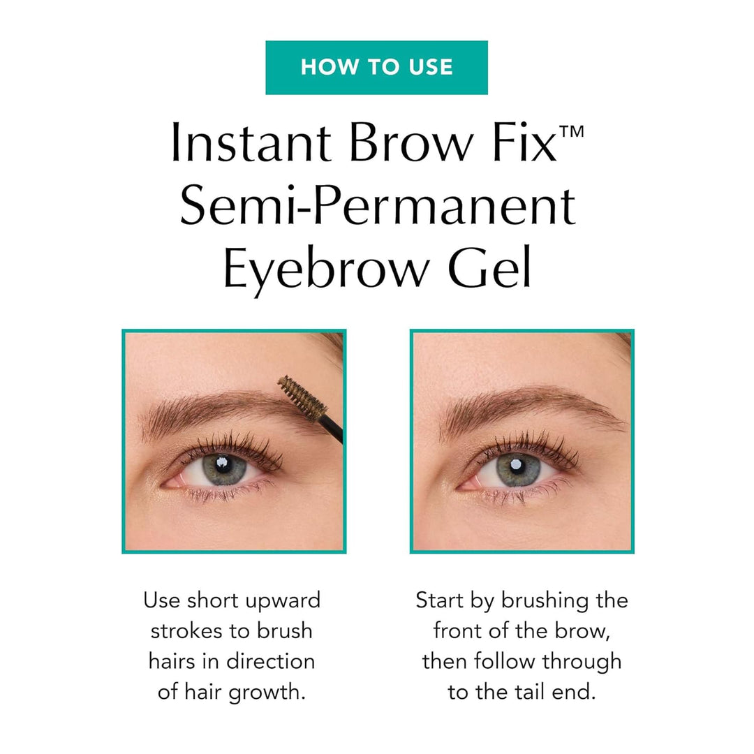 Thrive Causemetics Instant Brow Fix Gel semipermanente para cejas,...