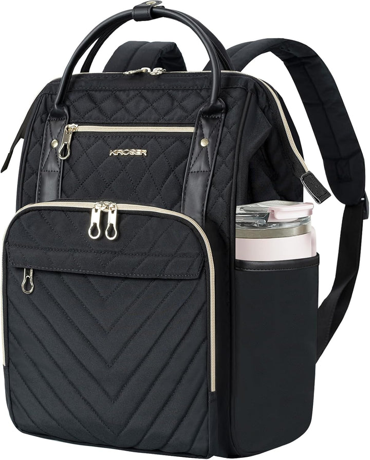 KROSER Mochila para Laptop de 17" Elegante Mochila Repelente al...