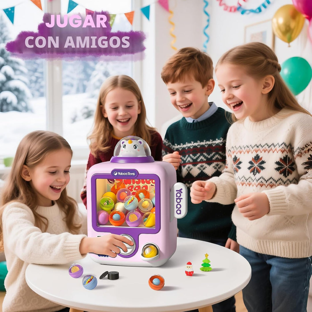 34 piezas de juguetes electrónicos de máquina expendedora para niño...