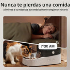 PETKIT Comedero Automático para Gatos, Comedero Automático para Perros WiFi 2.4G, Dispensador de Comida para Mascotas con Control de Aplicación y Sistema Triple Fresh-Lock, Hasta 10 Comidas al Día