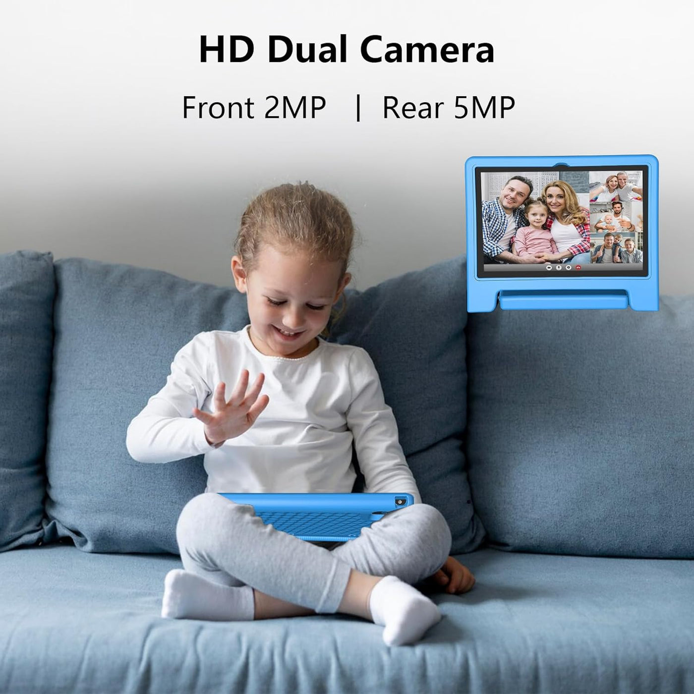 JREN Tablet para Niños ｜ 10 Pulgadas 64GB Android 14 ｜ Octa-core ｜...