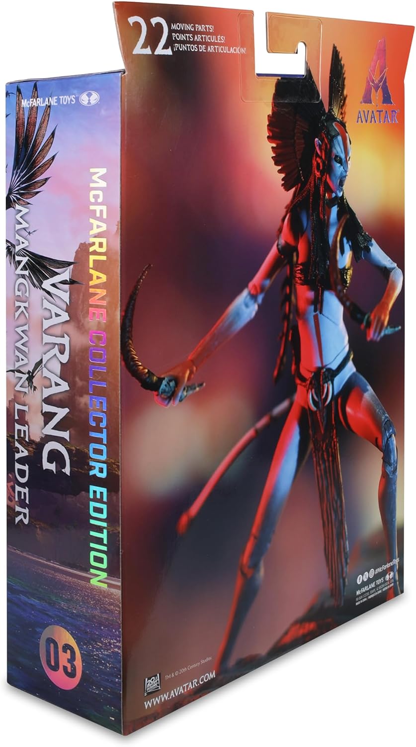 McFarlane Toys - Avatar Fuego y Ceniza Varang Figura de