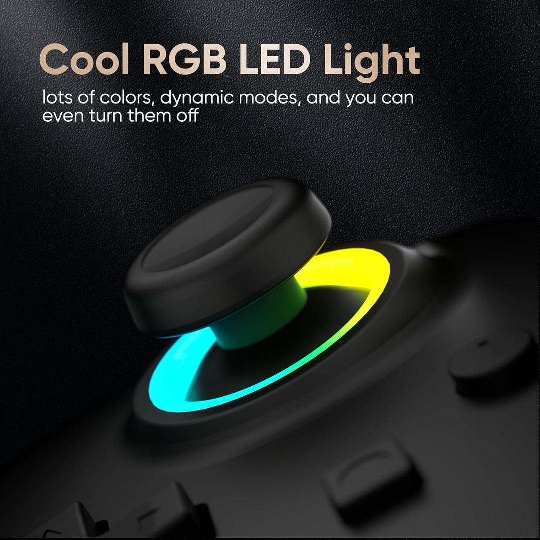 BETMI Wired Pro Controller for Switch 2, C Button, 9-Axis, Hall Eff...