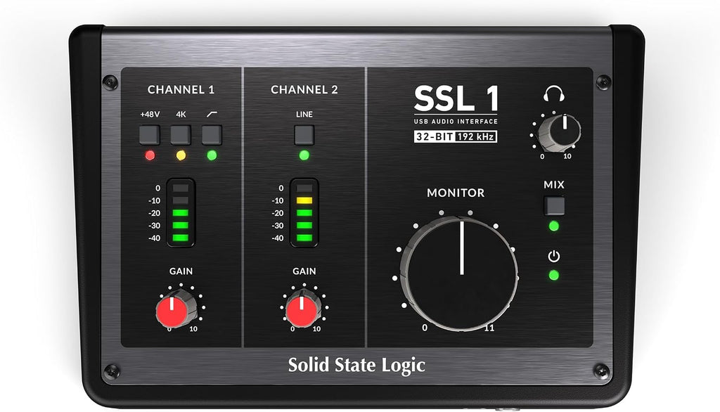 Solid State Logic Interfaz USB de canal SSL1 2X2