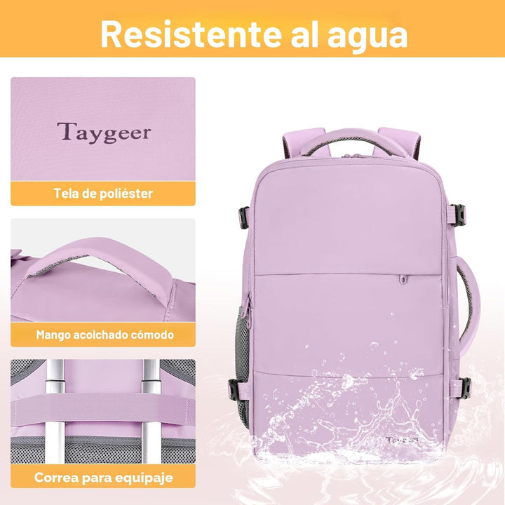 Taygeer Mochila grande para mujer, bolsa de viaje, mochila de equip...