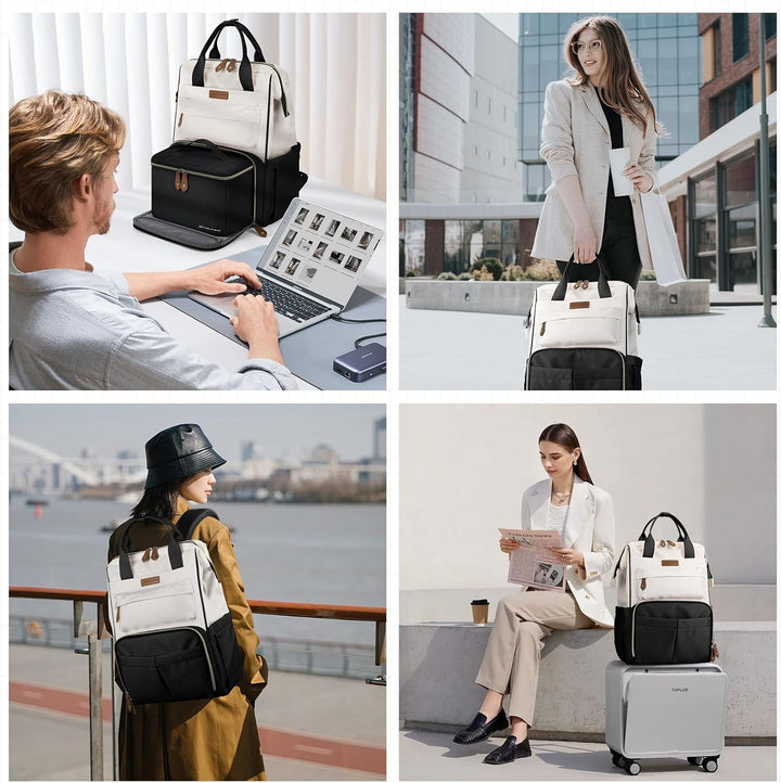 Maelstrom Mochila de viaje para mujeres y hombres, mochila para lap...