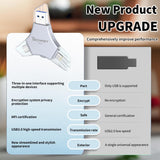 Unidad flash USB 3.0 para iPhone 256GB: memoria externa 3 en 1 con...