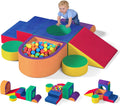 6 piezas de juguetes de escalada para niños pequeños