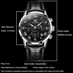 OLEVS Relojes para Hombres Lujo Cara Grande Relojes Resistente al Agua