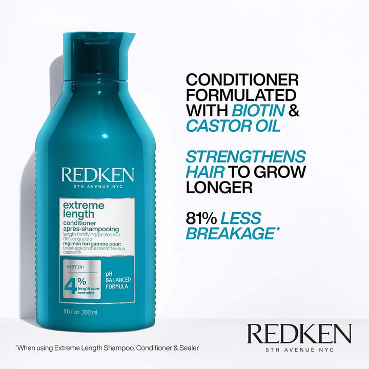 Redken Extreme Length Biotin Conditioner For Longer Hair \u2013 Pro...