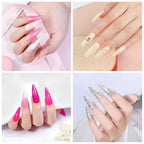 COSCELIA Kit de esmalte de uñas en gel de 53 piezas con luz UV y ki...