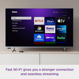 ROKU Express 4K+ | Reproductor HD/4K/HDR con Control de Voz y Cable HDMI Premium