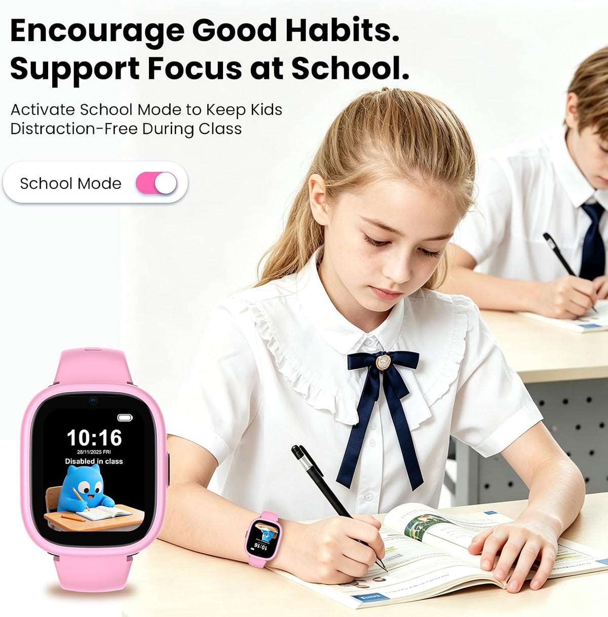 Reloj inteligente para niños con rastreador GPS