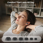 TOZO Auriculares inalámbricos híbridos con cancelación activa de ru...