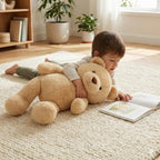 Animal de peluche aderezable que se adapta a ropa de niños de 3 a 6 meses, juguete de peluche grande de 24.8 pulgadas con extremidades largas para jugar de simulación, compañero suave y