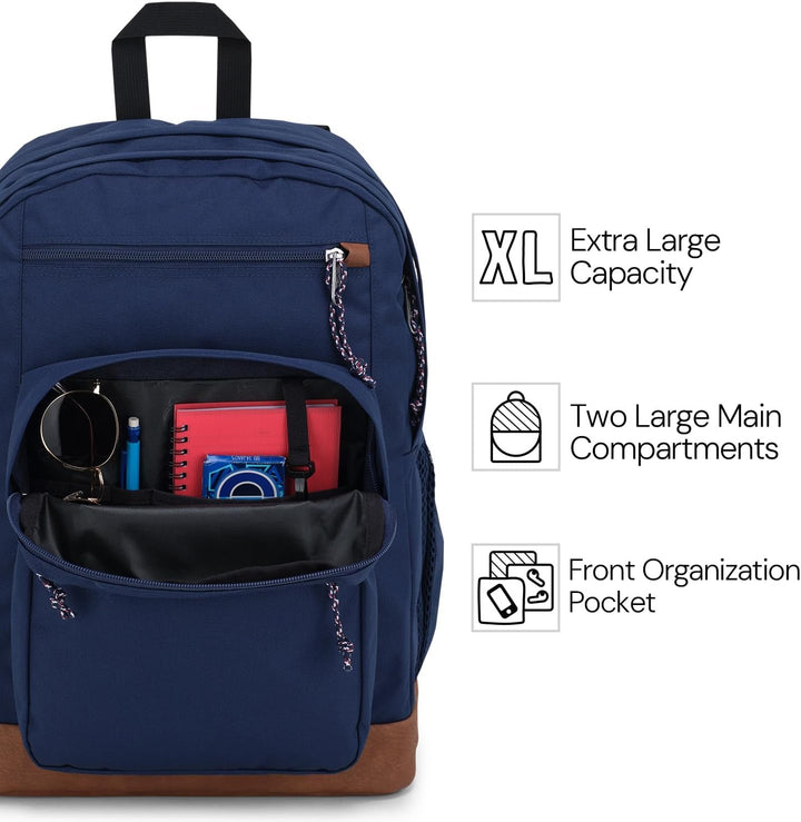 JanSport Mochila Cool con funda para laptop de 15 pulgadas, mochila...