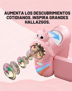 1000X Microscopio STEM para Niñas de 6-12 años, Rosa/Morada