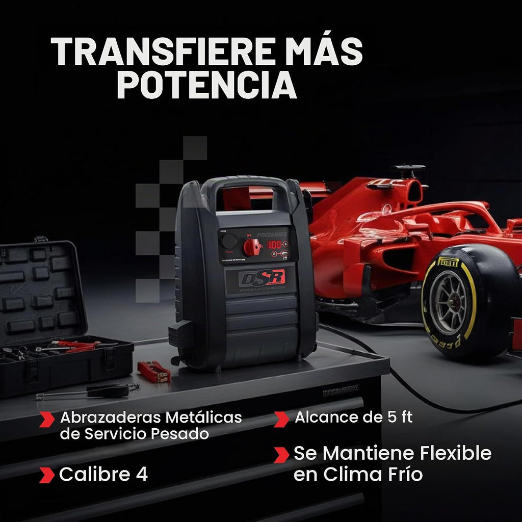 Schumacher Electric Arrancador de batería de coche y central eléctrica