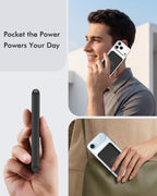 podoru para Magsafe Power Bank, cargador portátil magnético delgado de