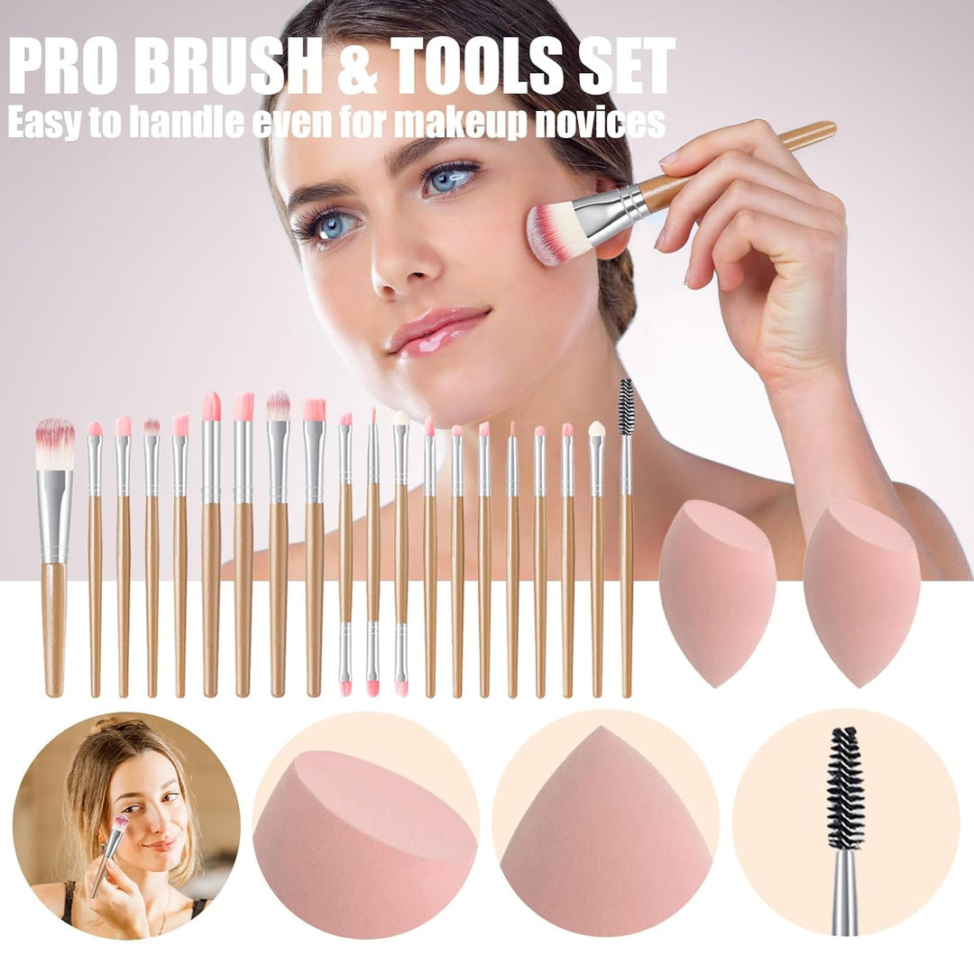Juego de maquillaje para adolescentes, kit de maquillaje todo en un...