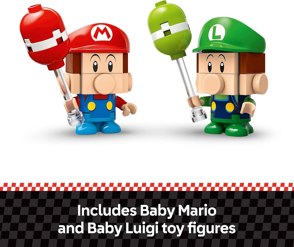 LEGO Super Mario Mario Kart Baby Mario vs Baby Luigi juego