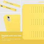 Funda para iPad (A16) de 11 pulgadas 2025 y iPad de 10ª/11ª generación de 10.9 pulgadas 2022, Soporte Magnético con Múltiples Ángulos, Parte Trasera Resistente a Golpes, Soporte para Lápiz, y