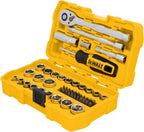 DEWALT - Juego de herramientas mecánicas, 3/8" de transmisión, 50 piezas (DWMT45423)