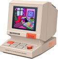 Divoom MiniToo - Altavoz retro para computadora estilo PC, pantalla de