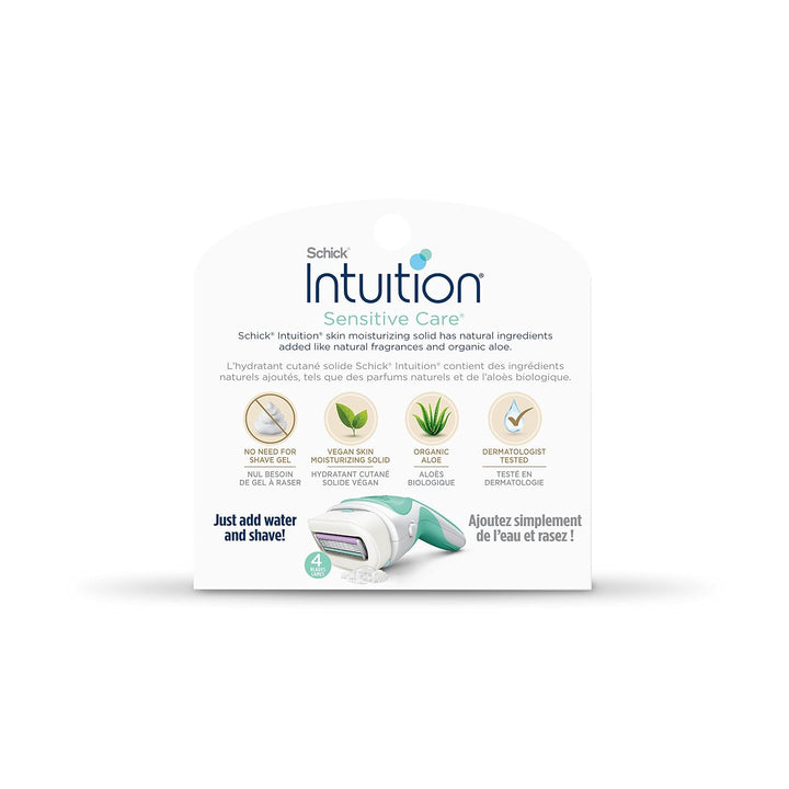 INTUITION Schick Repuesto, Maquinillas de Afeitar para Mujeres con...