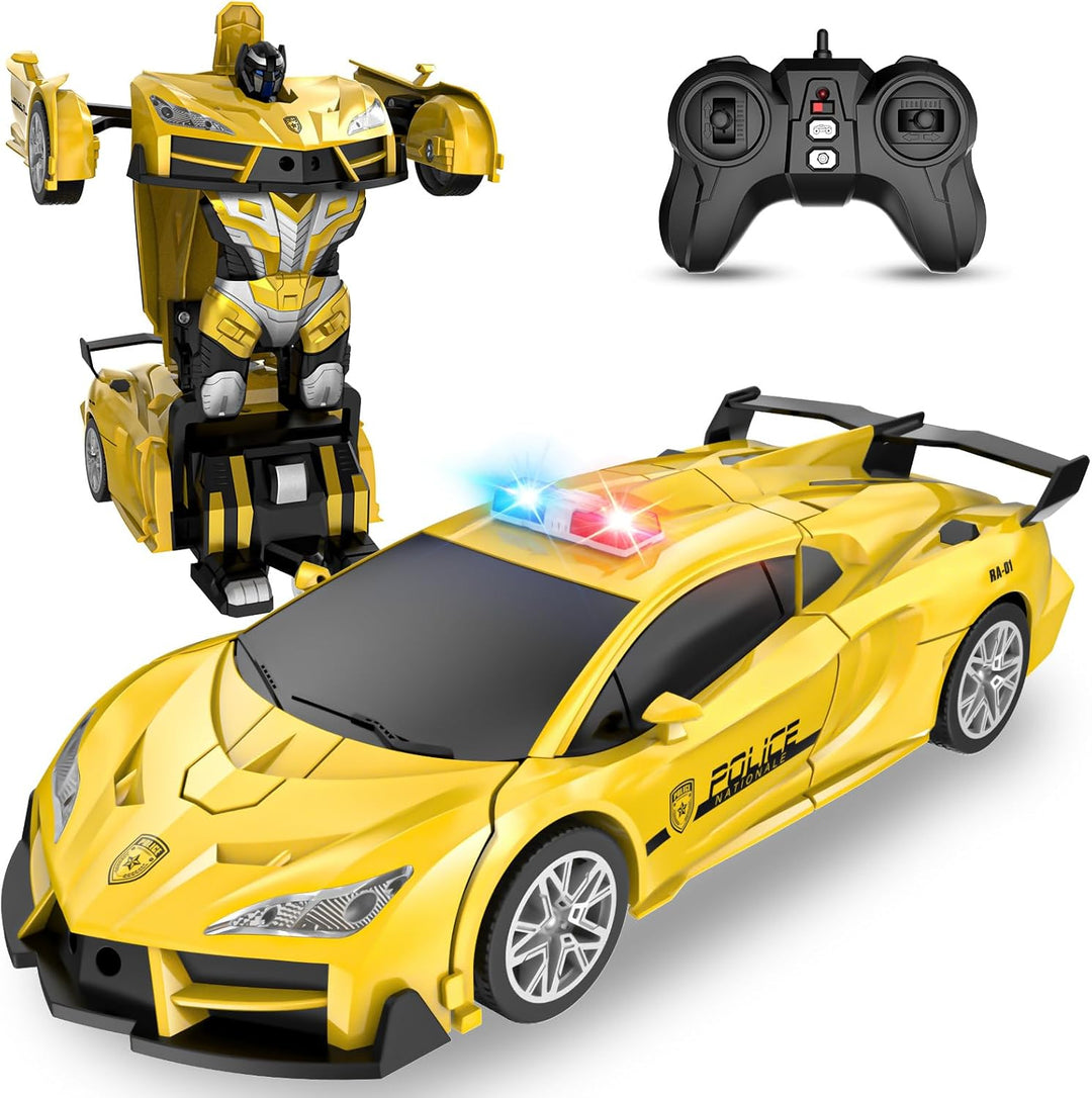 Auto a control remoto con transformación con un botón, autos RC que...