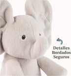 GUND Baby Peek--Boo Flappy 7-Inch Elephant Squeeze-Activated Plush Toy
