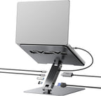 BENFEI Soporte para portátil con estación de acoplamiento USB C 6en1, HDMI 4K@60Hz, 6-in-1 stand